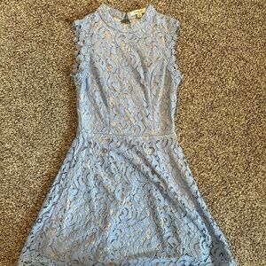 Periwinkle Lace Dress